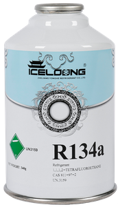 Refrigerant Gas R134a Tetrafluoroethane for Air Conditioning Brand Ice Loong 