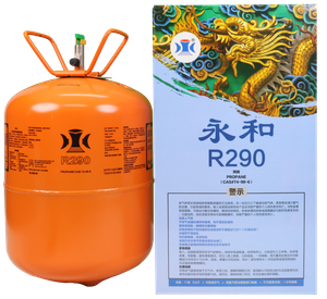 Hot sale Cylinder refrigerant gas R290 5kg pure gas 99.9% purity Propane